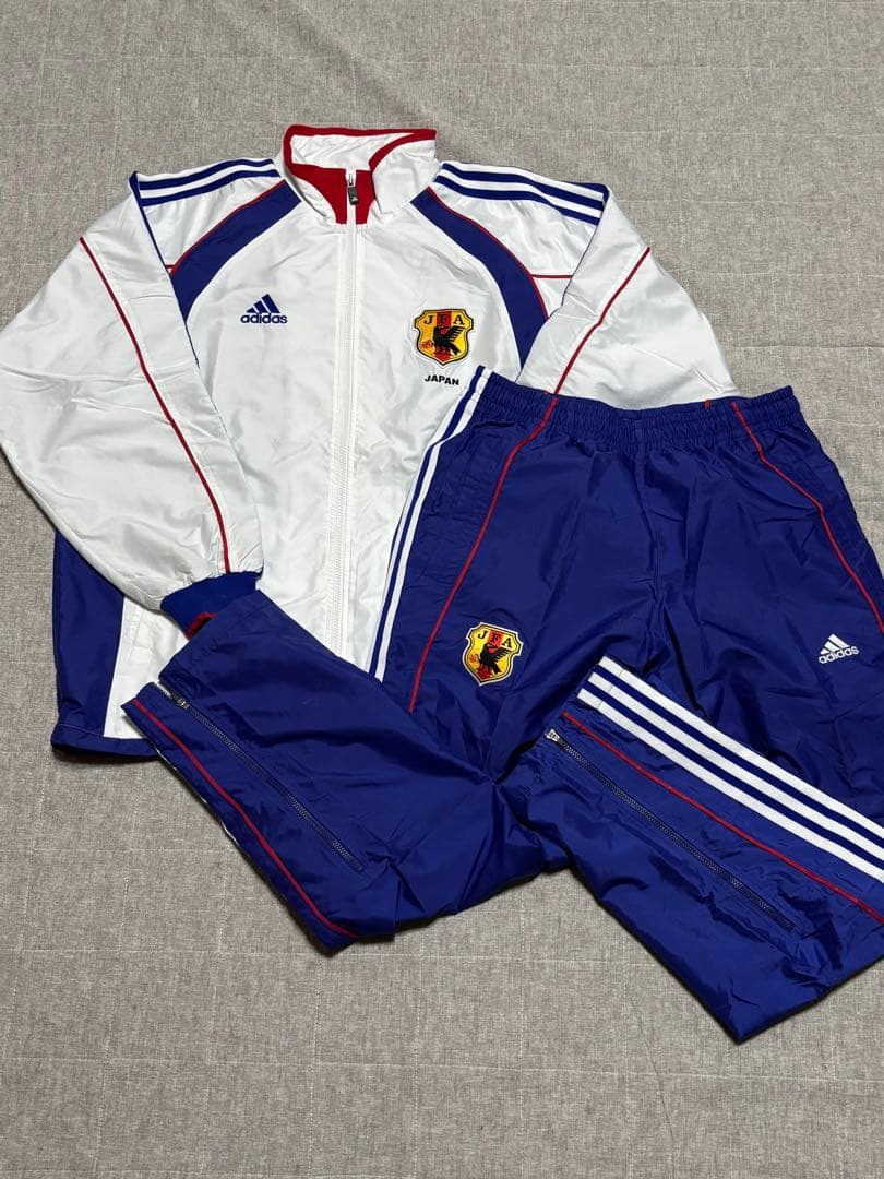 adidas 日本代表 サッカー ウインドブレーカー Lサイズ セットアップ adidas 日本代表 サッカー ウインドブレーカー Lサイズ セットアップ