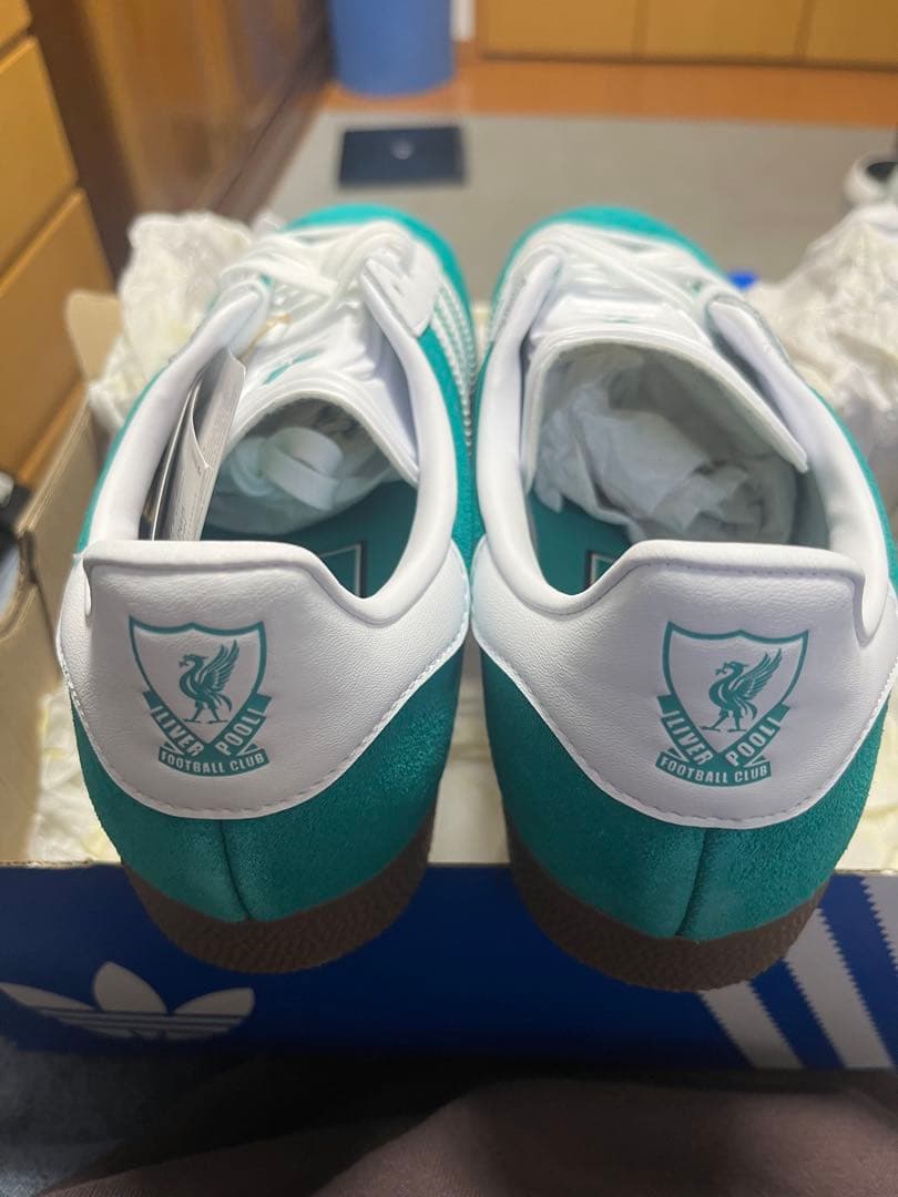 Adidas originals ガゼル リバプール 海外限定26.5cm - メルカリ