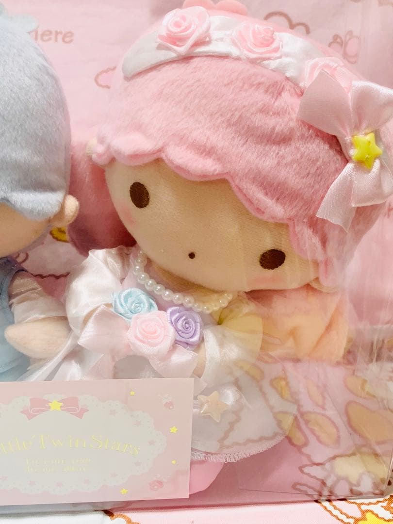 リトルツインスターズ ウェディングドール キキララ ペアドール ローズ