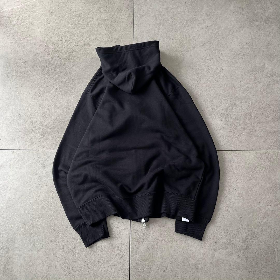 y2k ダブルジップパーカー ブラック hoodie archiveお兄系00s - メルカリ