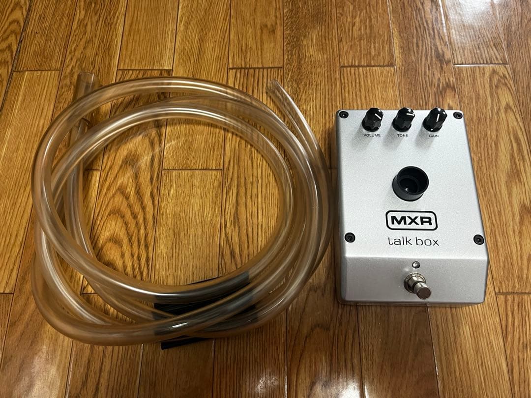 アダプターないです　MXR Talkbox