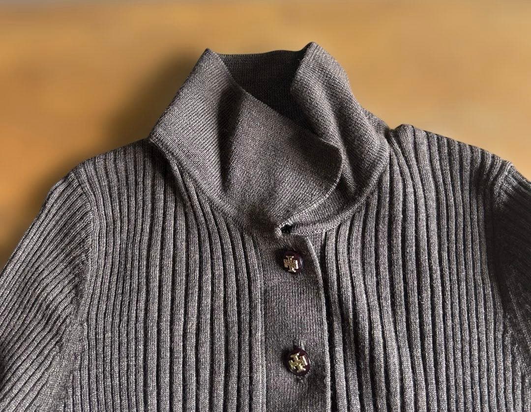 トリバーチ×バーグドルフ 襟付きプルオーバー ニット - メルカリ