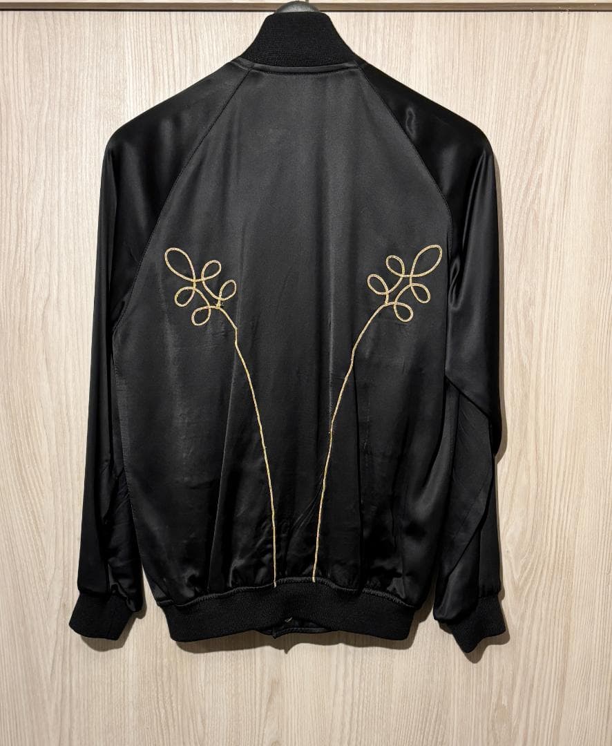 定価35万】15SSサンローランパリナポレオン刺繍テディジャケット44
