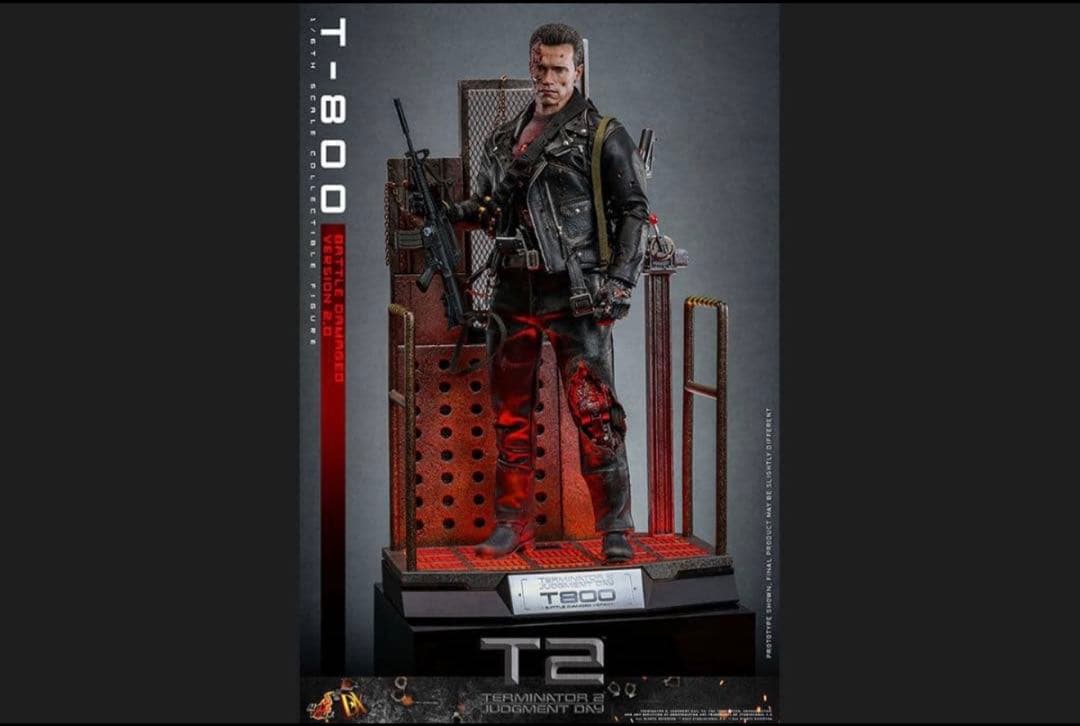 ホットトイズ T-800 バトルダメージ版 2.0 DX46『ターミネーター2』