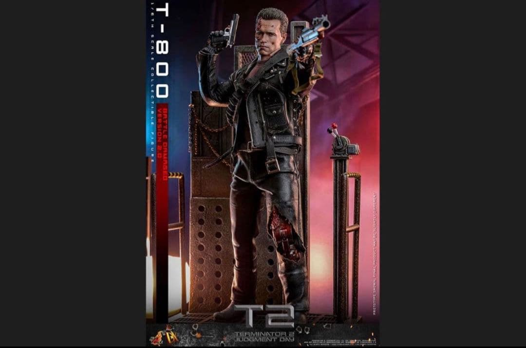 ホットトイズ T-800 バトルダメージ版 2.0 DX46『ターミネーター2』