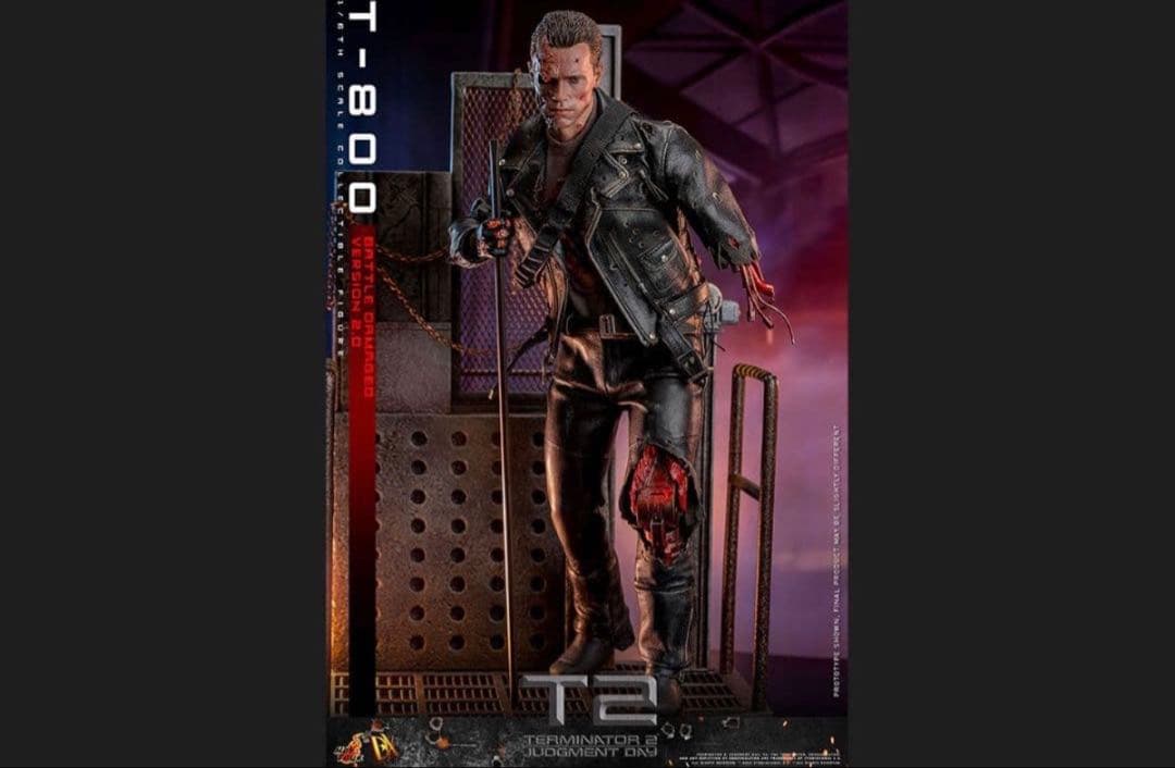ホットトイズ T-800 バトルダメージ版 2.0 DX46『ターミネーター2』