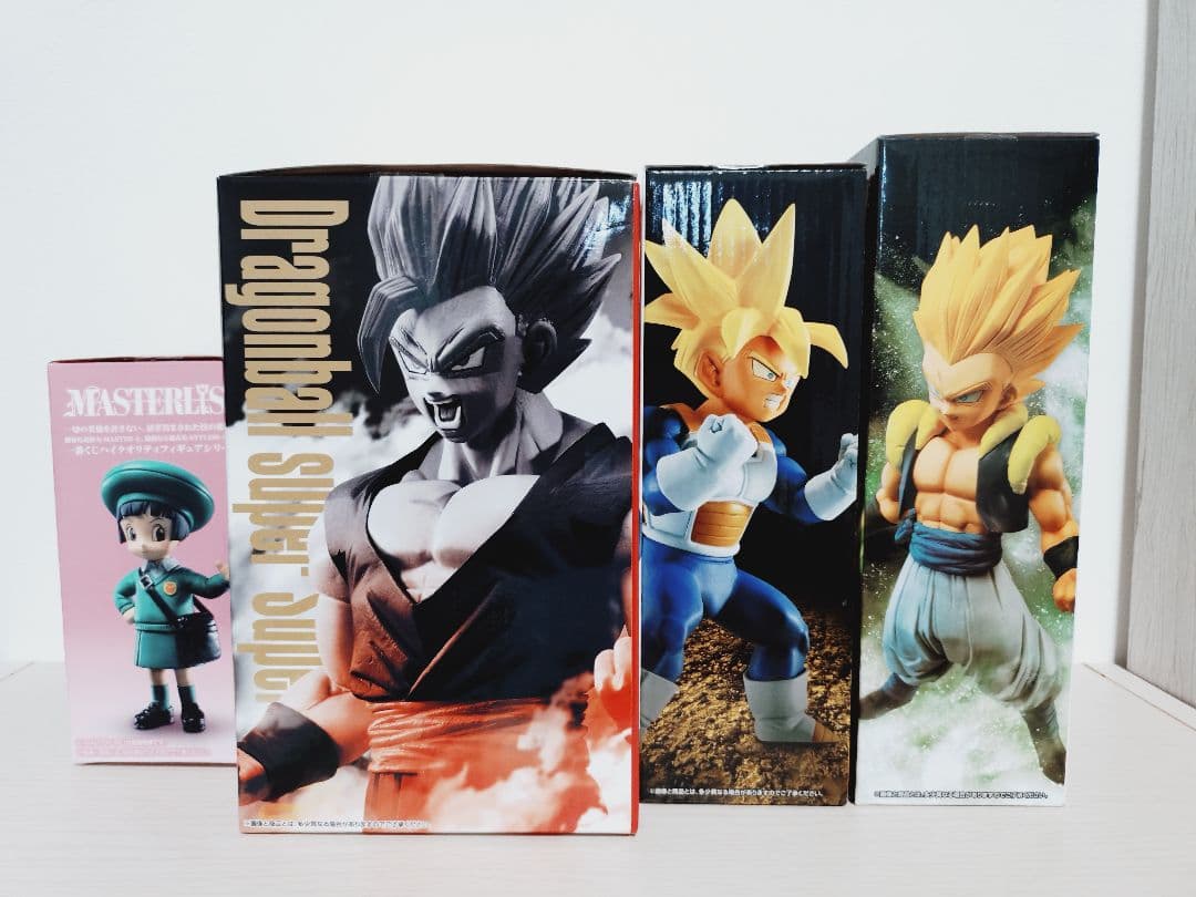 一番くじドラゴンボール MASTERLISE 4体セット ゴテンクス 悟飯 パン