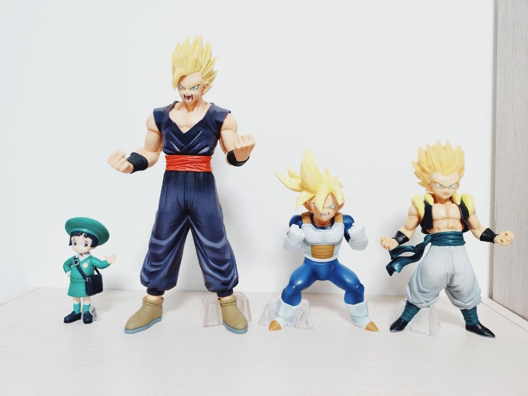 一番くじドラゴンボール MASTERLISE 4体セット ゴテンクス 悟飯 パン
