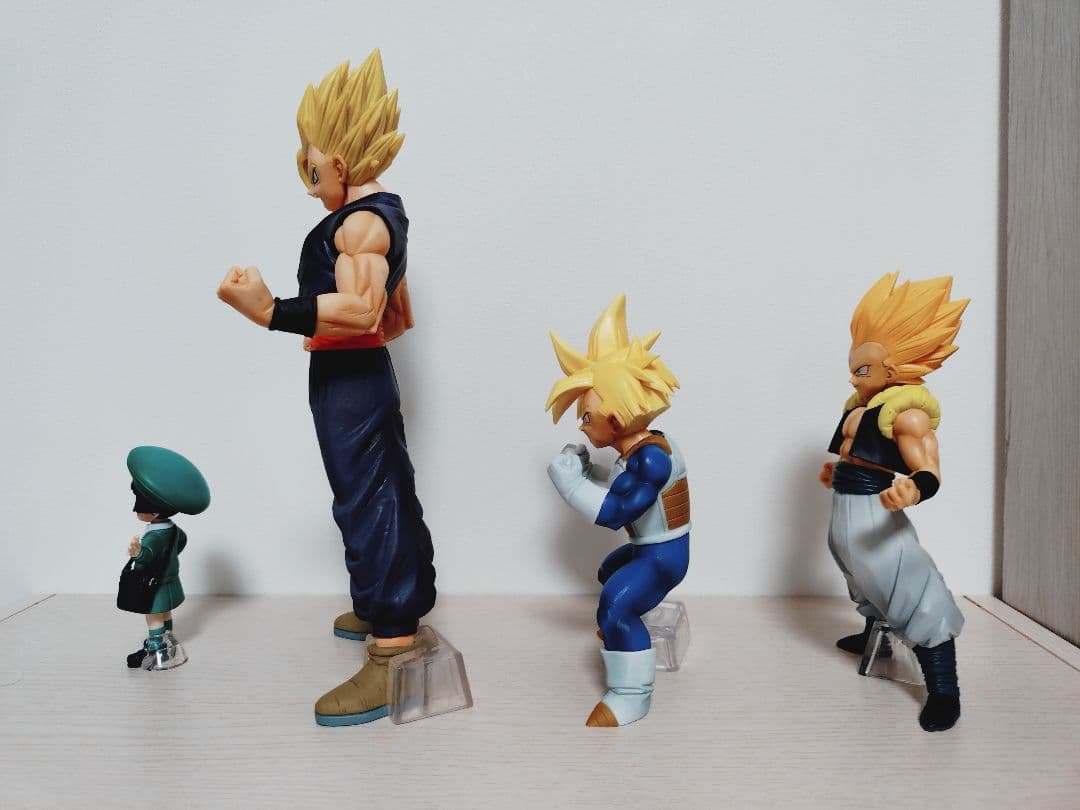 一番くじドラゴンボール MASTERLISE 4体セット ゴテンクス 悟飯 パン