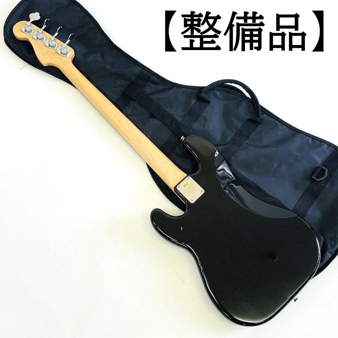 BUSKER'S プレシジョンベースタイプ PB ブラック ローズ指板【整備品