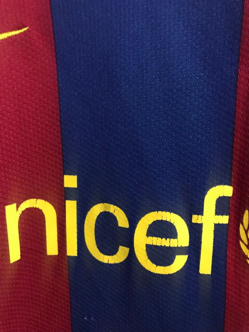 ナイキ バルセロナ カンプノウ50周年ユニフォーム メッシ #10 SN137