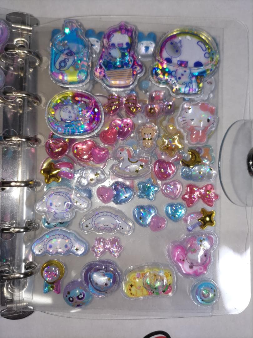 シール帳完成品