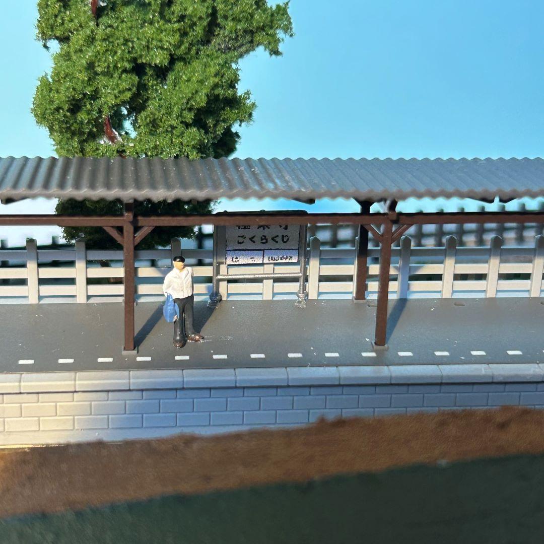 江ノ電 江の島 極楽寺駅 鉄道ジオラマ Nゲージ 展示台 - メルカリ