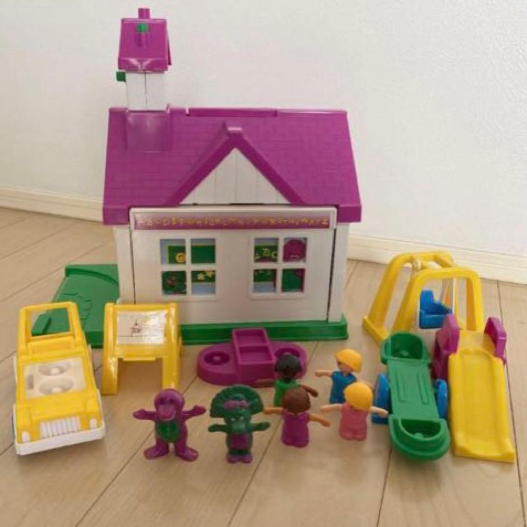 【セール】Barney バーニー スクールハウス レア ビンテージ レア