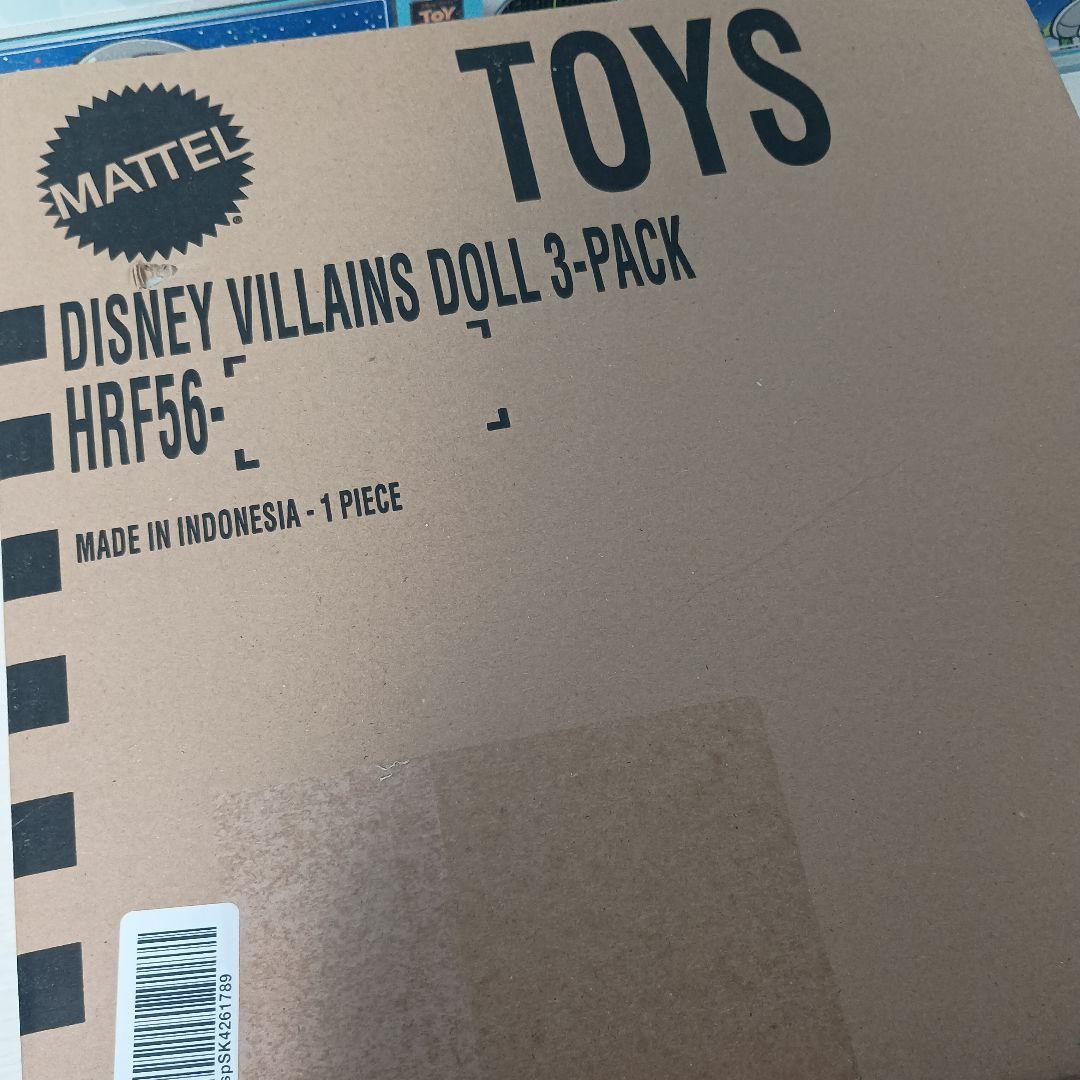 その他 MATTEL DISNEY VILLAINS DOLL 3-PACK