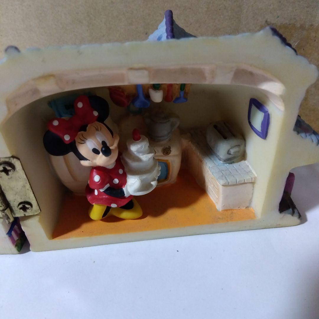 ミニー ミニーの家 フィギュア 置物 トゥーンタウン ディズニー 中古