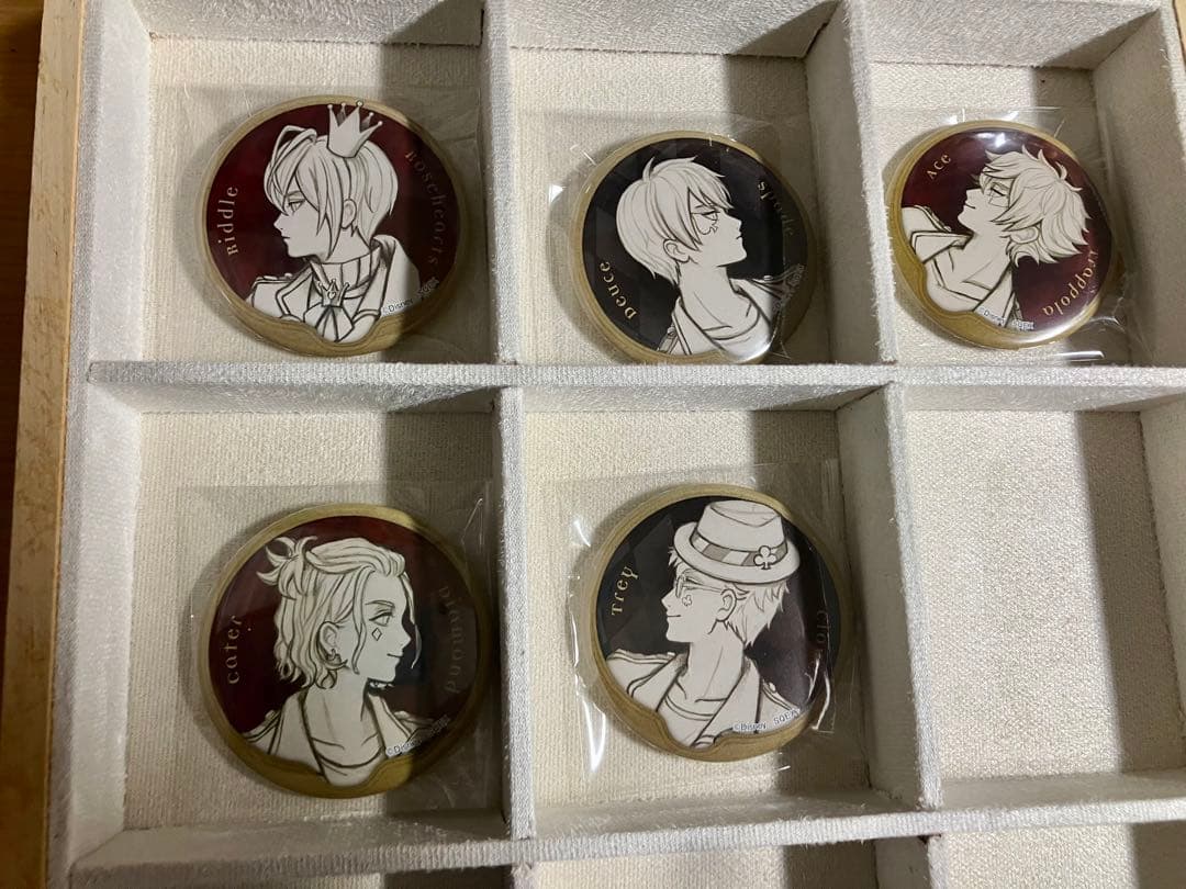 『ディズニー ツイステッドワンダーランド』トレーディング缶バッジ A・B 全種