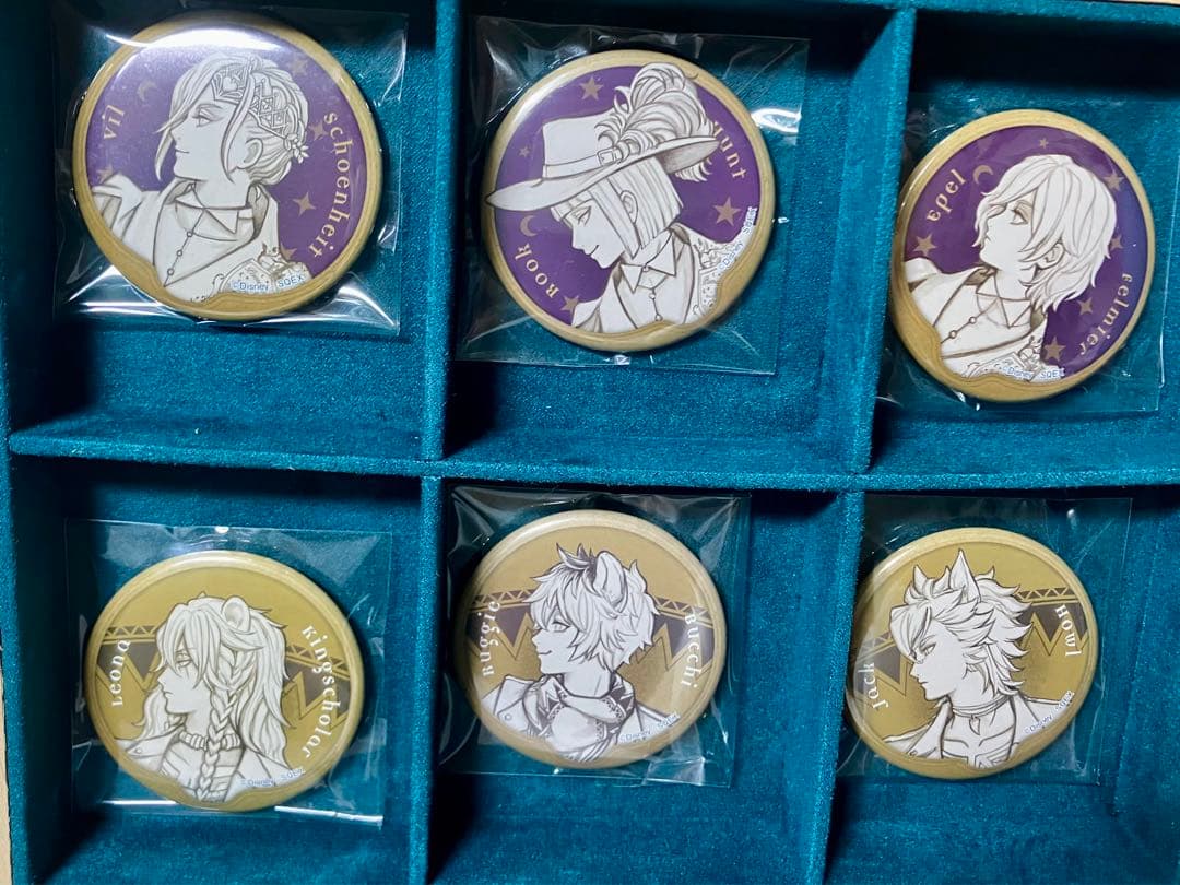 『ディズニー ツイステッドワンダーランド』トレーディング缶バッジ A・B 全種