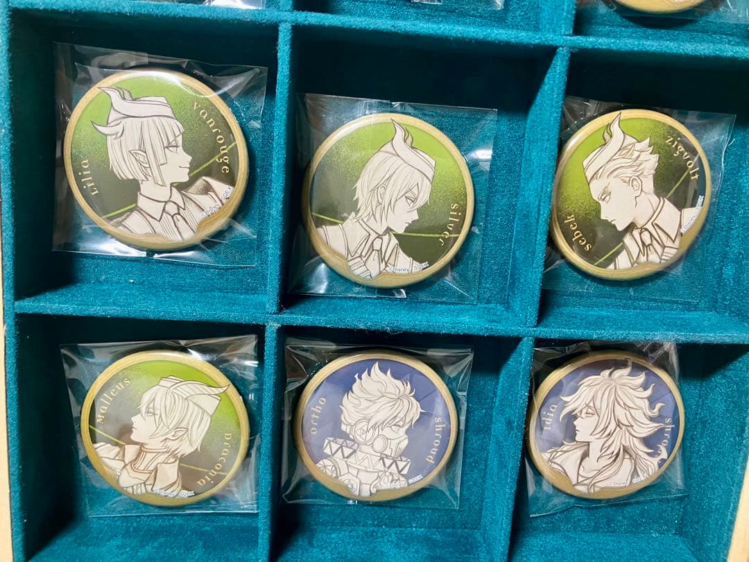 『ディズニー ツイステッドワンダーランド』トレーディング缶バッジ A・B 全種