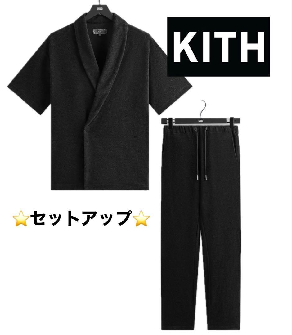 最終お値下げ‼️⭐️新品未使用⭐️ KITH セットアップ シャツ&テリーパンツ KITH - 新品 Kith Nike ジャケット パンツ セット M セットアップの