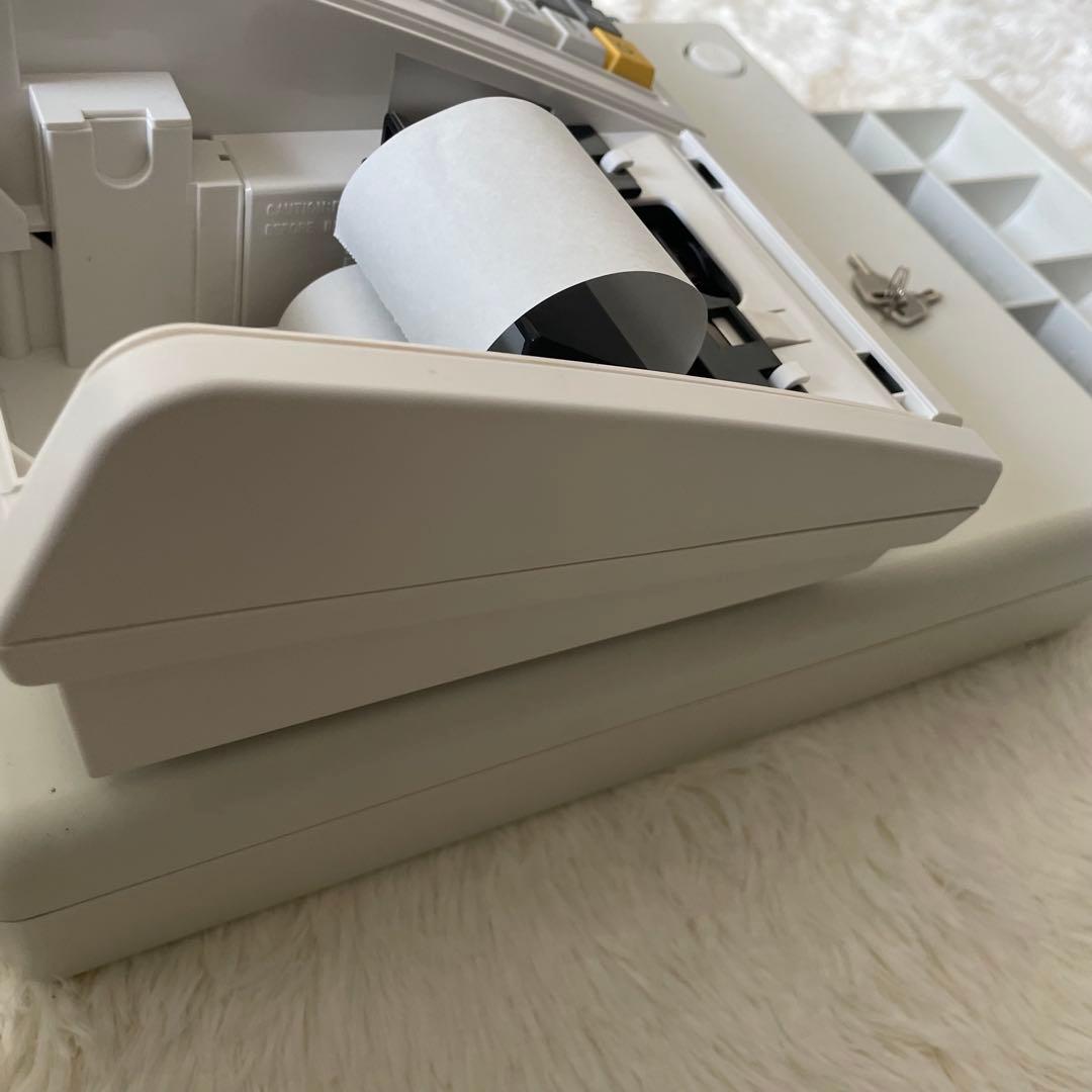 CLOVER 102LC レジスター 本体と新品ロール紙8本セット - メルカリ