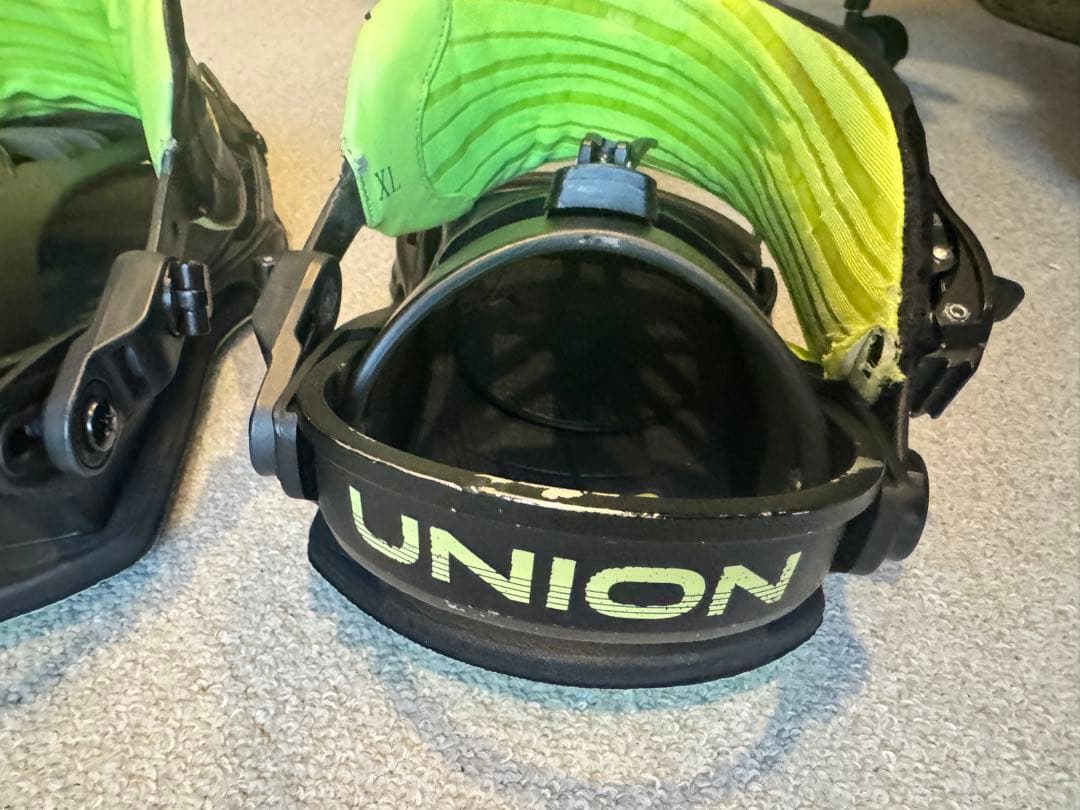 UNION コンタクトPROビンディング XL ブラック/ライム - メルカリ