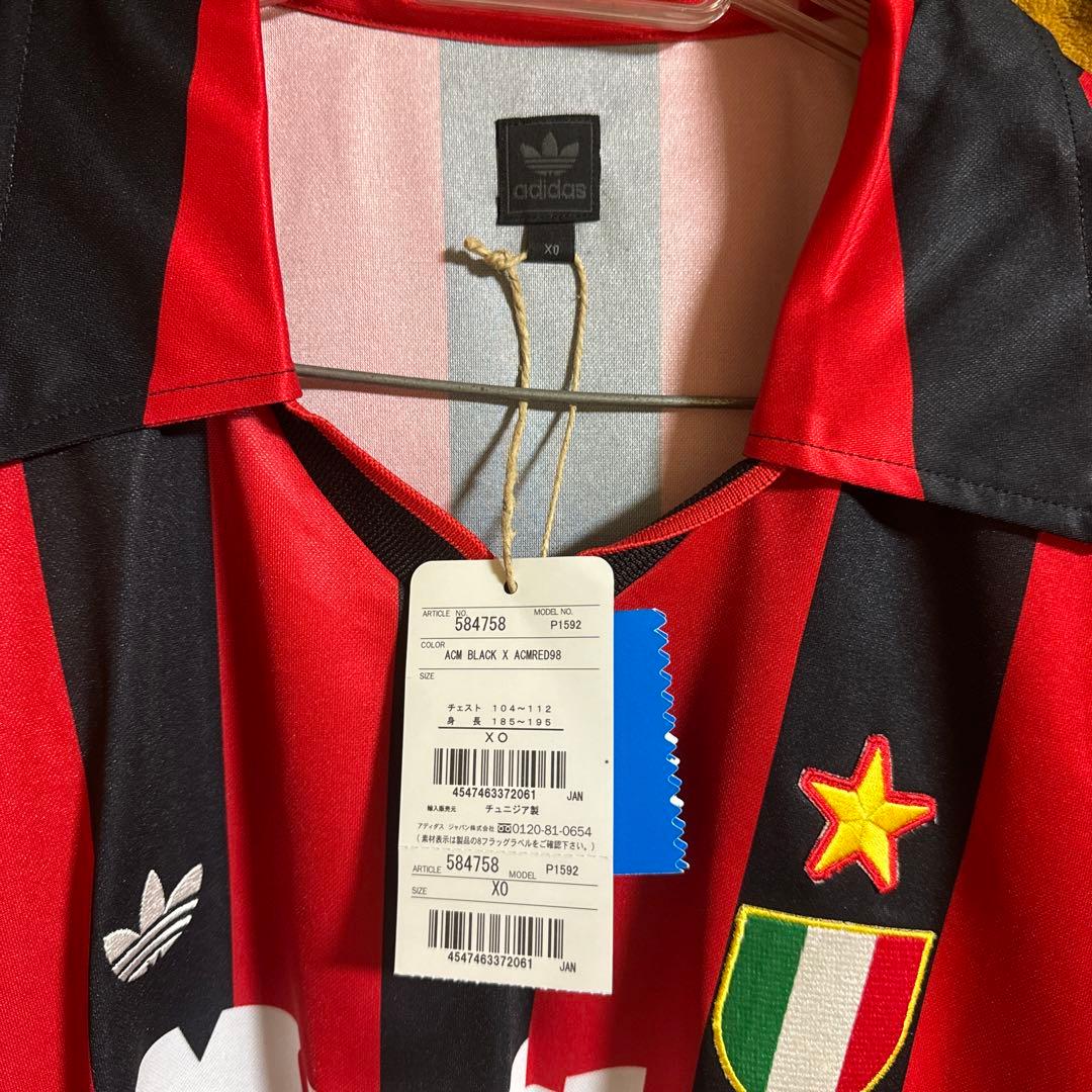 新品 赤黒ストライプ 6番 ACミラン バレージ football サッカー - メルカリ