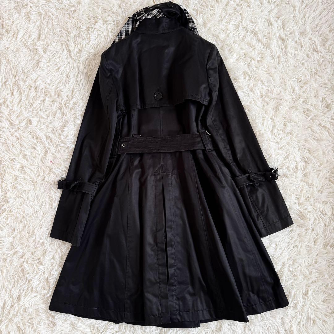 美品 バーバリーブルーレーベル トレンチコート ノバチェック ライナー