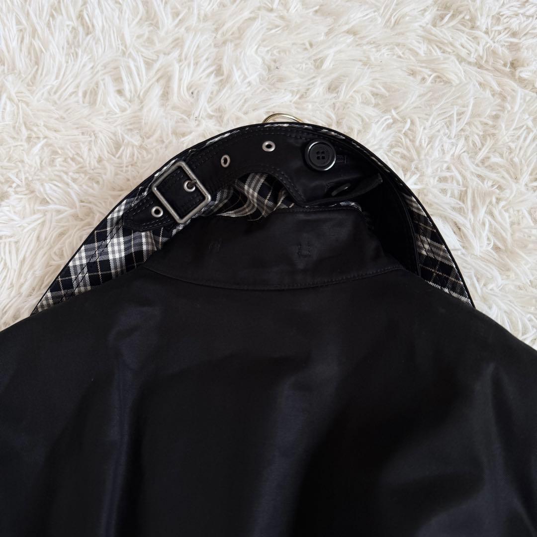 美品 バーバリーブルーレーベル トレンチコート ノバチェック ライナー