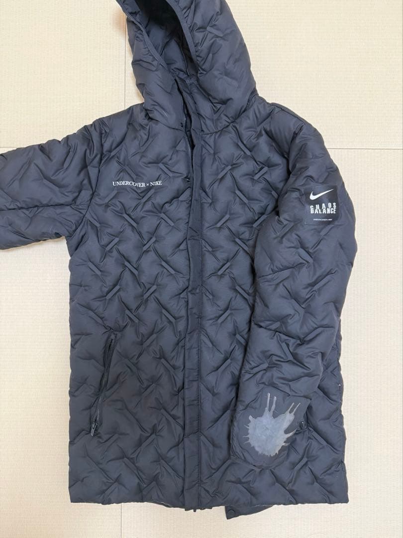 UNDERCOVER x NIKE ブラックダウンジャケット XL - メルカリ