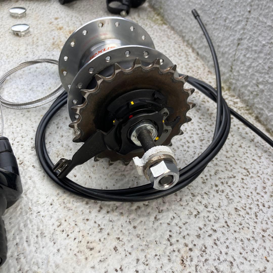 シマノ 内装5段ハブ シフター ケーブル 他 インター5 - メルカリ