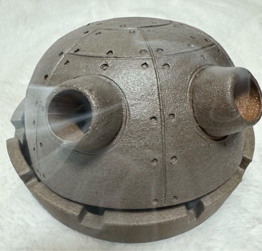 新品】ジブリパーク魔女の谷ハウルの動く城 砲台 信楽焼 お香立て