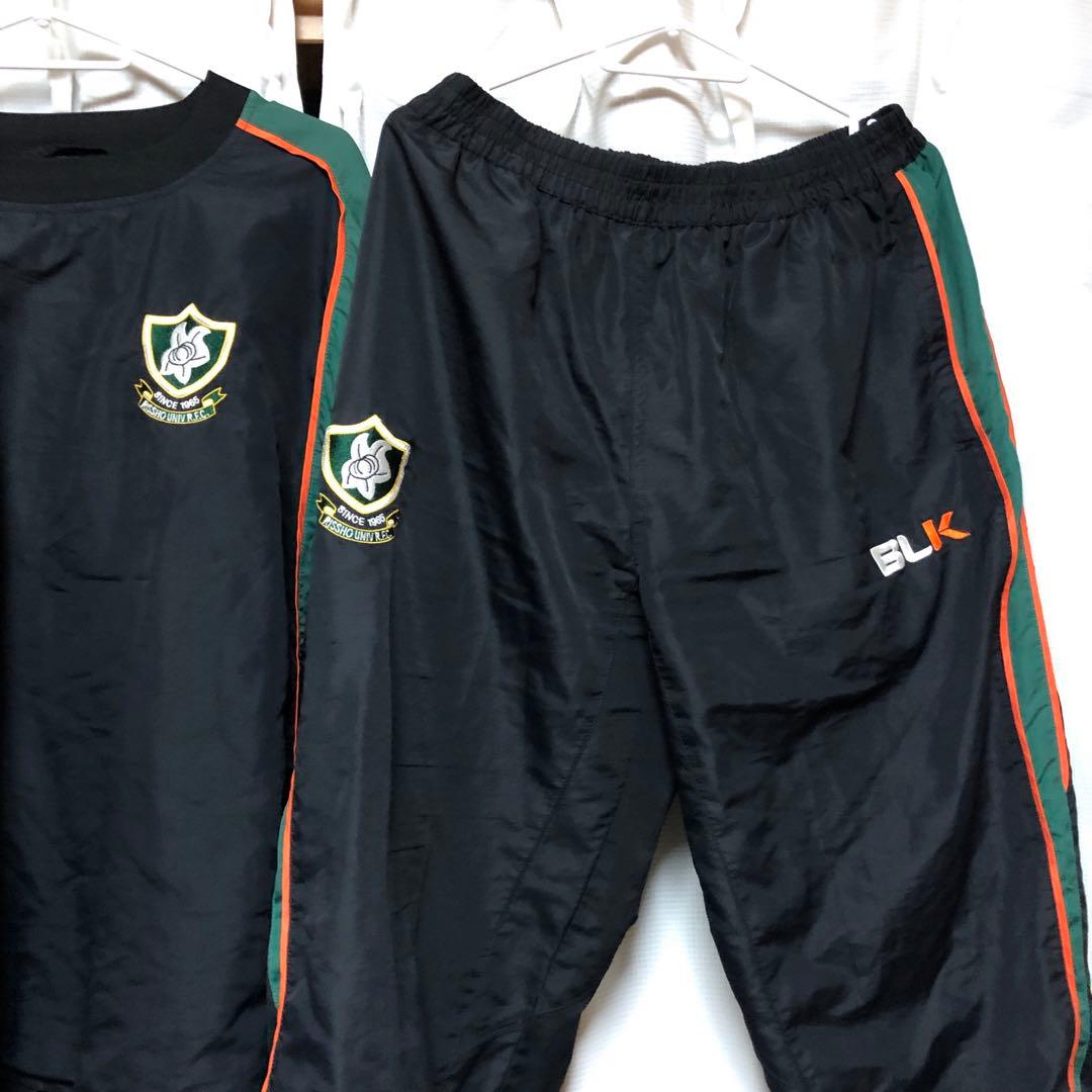 立正大学ラグビーヤッケ上下XL - メルカリ