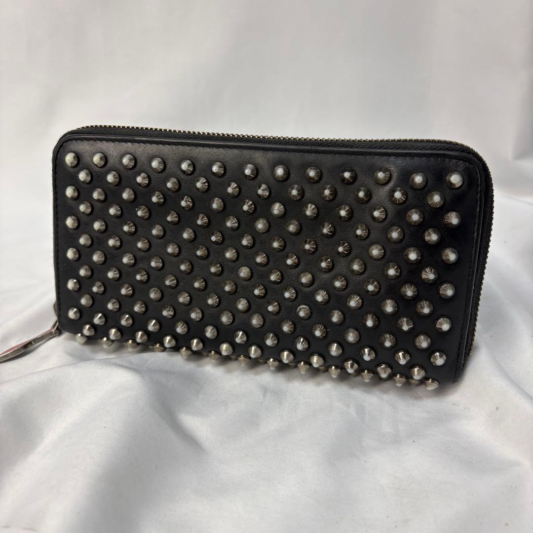 クリスチャンルブタン　長財布　ラウンドファスナー　ブラック 楽天市場】クリスチャン・ルブタン Christian Louboutin 長財布