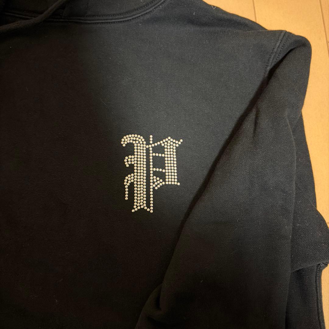 希少‼️】PHATRNKファットランク ラインストーンパーカーSサイズ