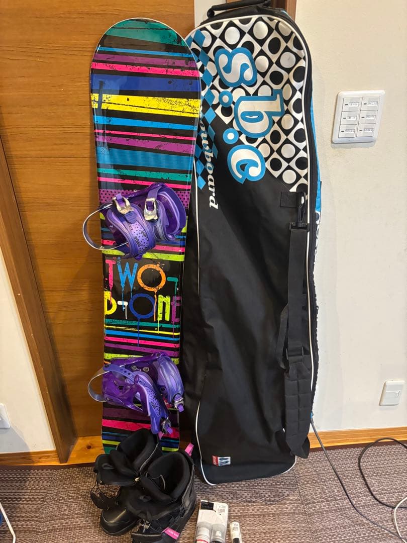 TWO B ONEスノボ セット - メルカリ