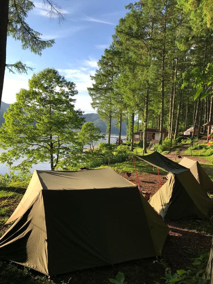 取説付《グリップスワニー仕様》二股フレーム＋棟ポール　らくらく設営快適⭐︎