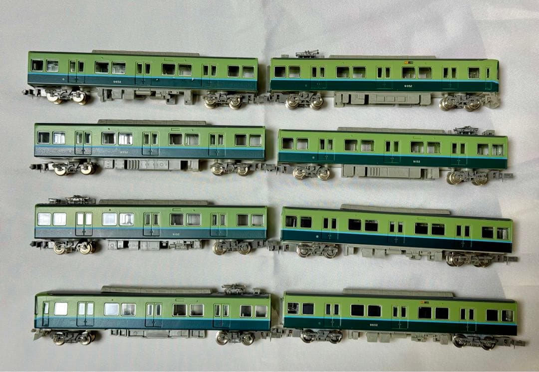 京阪9000系旧塗装(グリーンマックスキット素人組み立て)