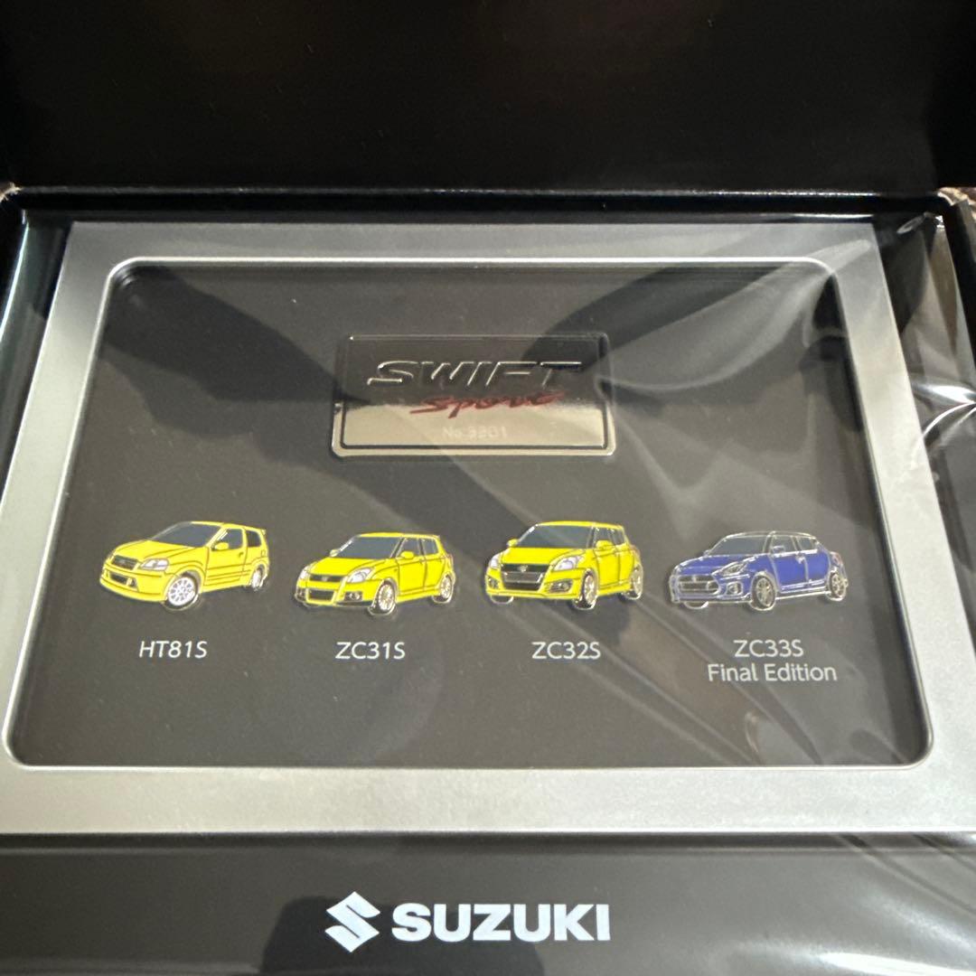 SUZUKI スイスポ記念ピンバッジセット - メルカリ