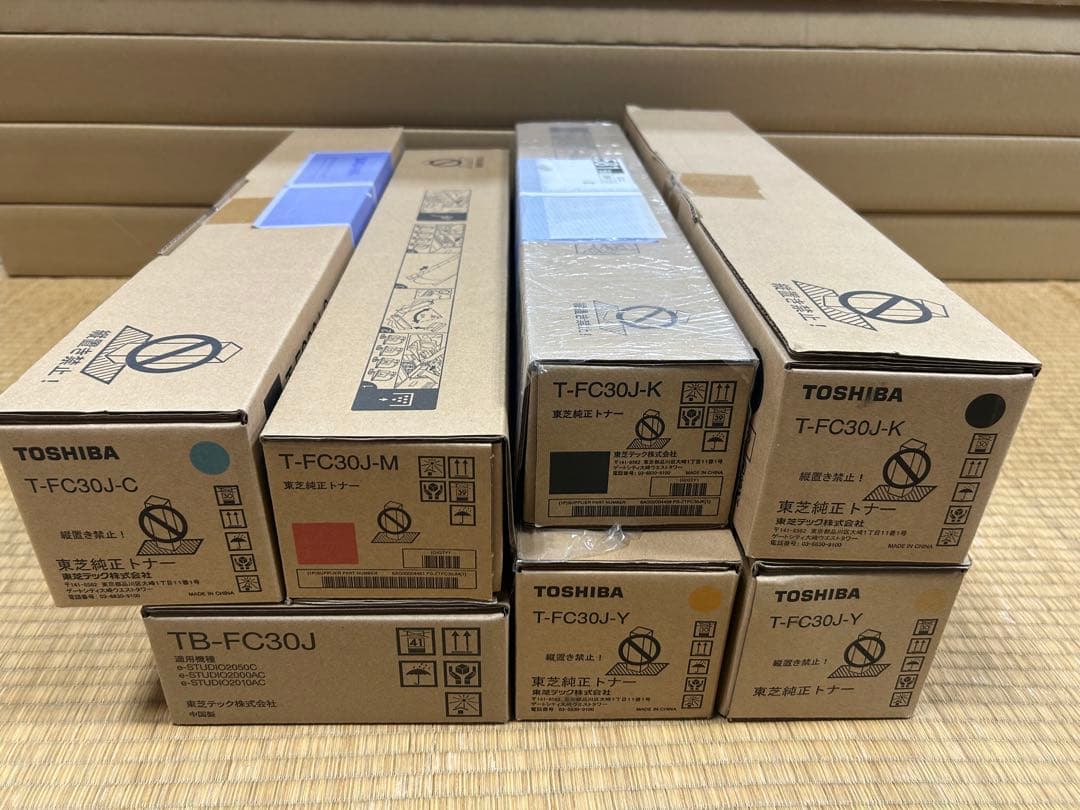 TOSHIBA トナーカートリッジ T-FC30Jシリーズ セット - メルカリ