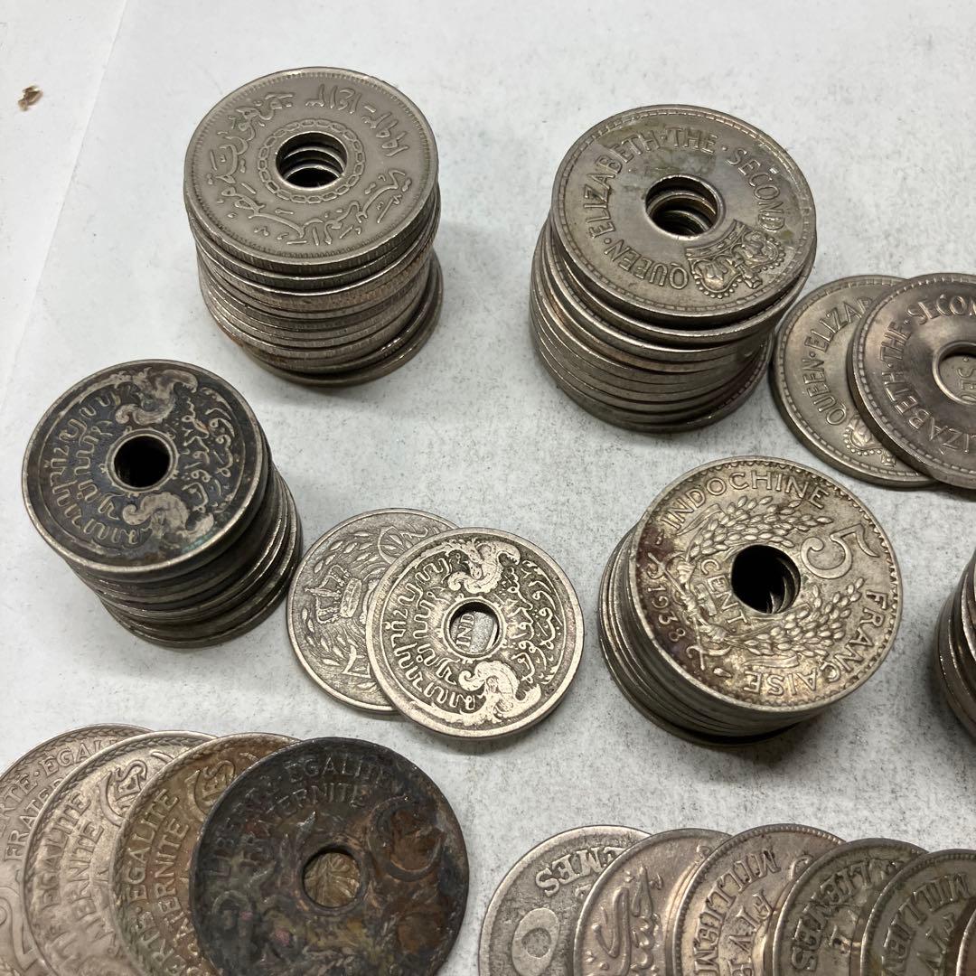 穴あき コイン 穴銭 硬貨 古銭 まとめ売り - メルカリ