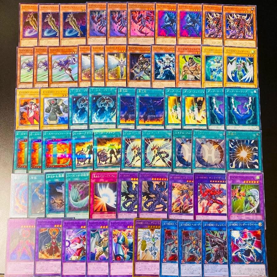 d40遊戯王 イービルヒーロー E-HERO 構築済みデッキ シニスターネクロム