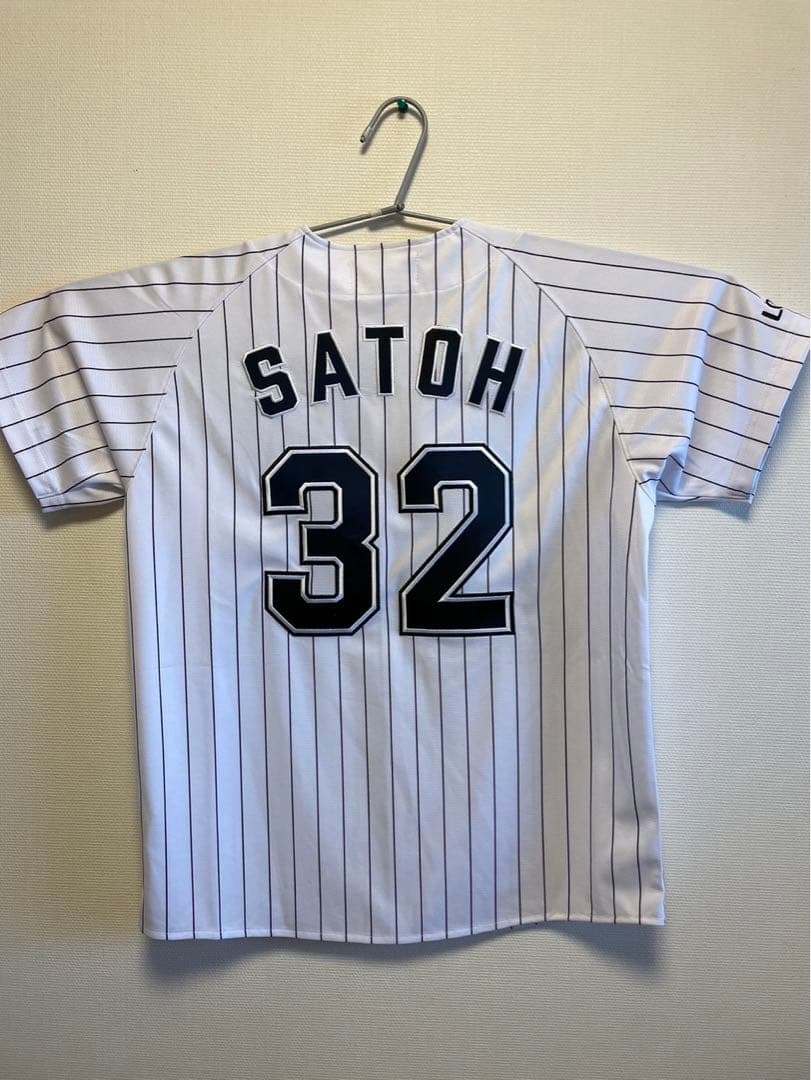 千葉ロッテロッテマリーンズ 佐藤都志也レプリカユニフォームMサイズ