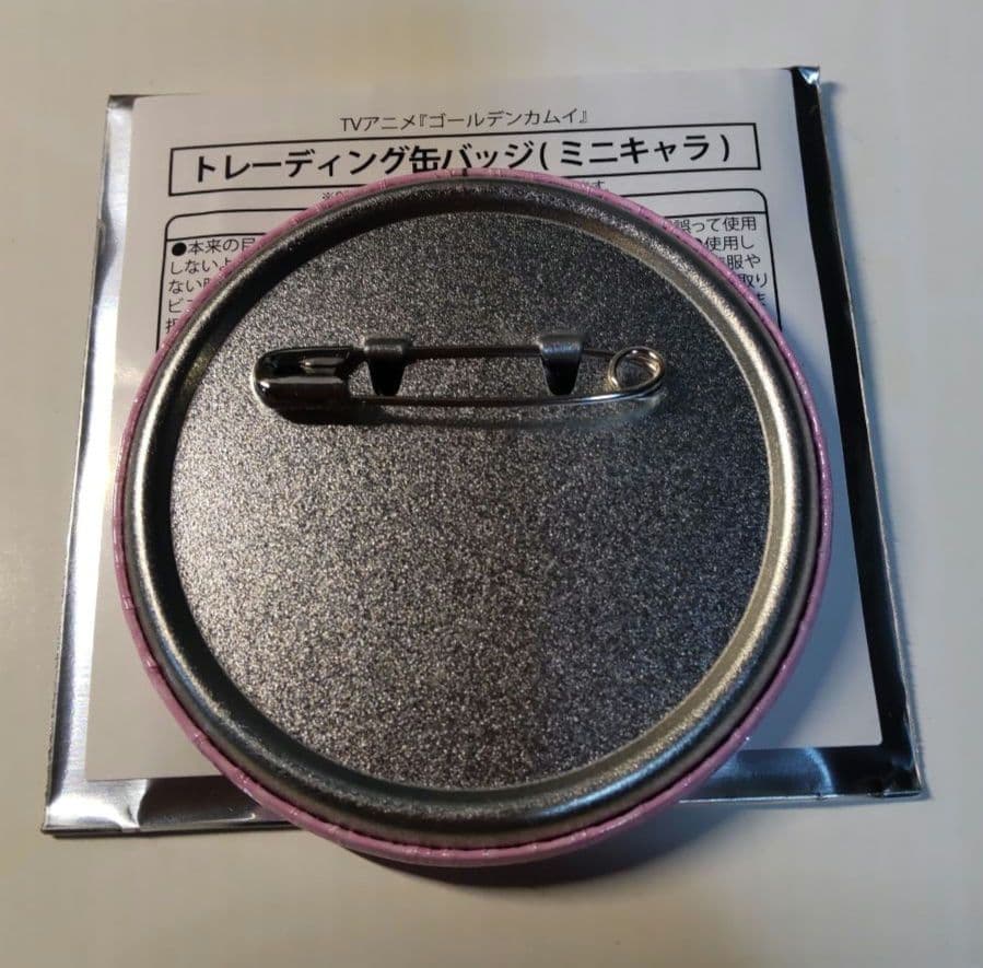 ゴールデンカムイ トレーディング缶バッジ ミニキャラ【海賊房太郎