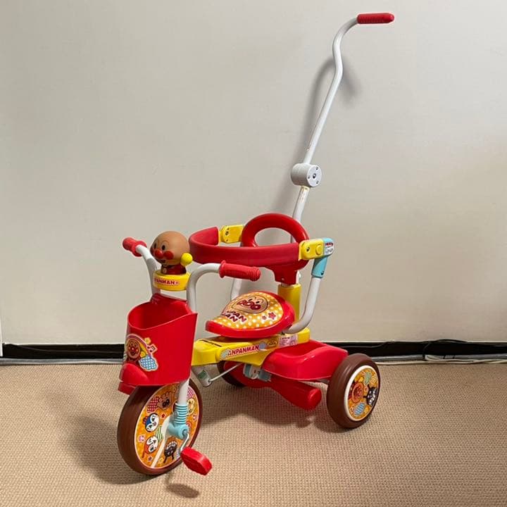 アンパンマン 三輪車 オールインワンUP Ⅱ（折りたたみ三輪車） - メルカリ