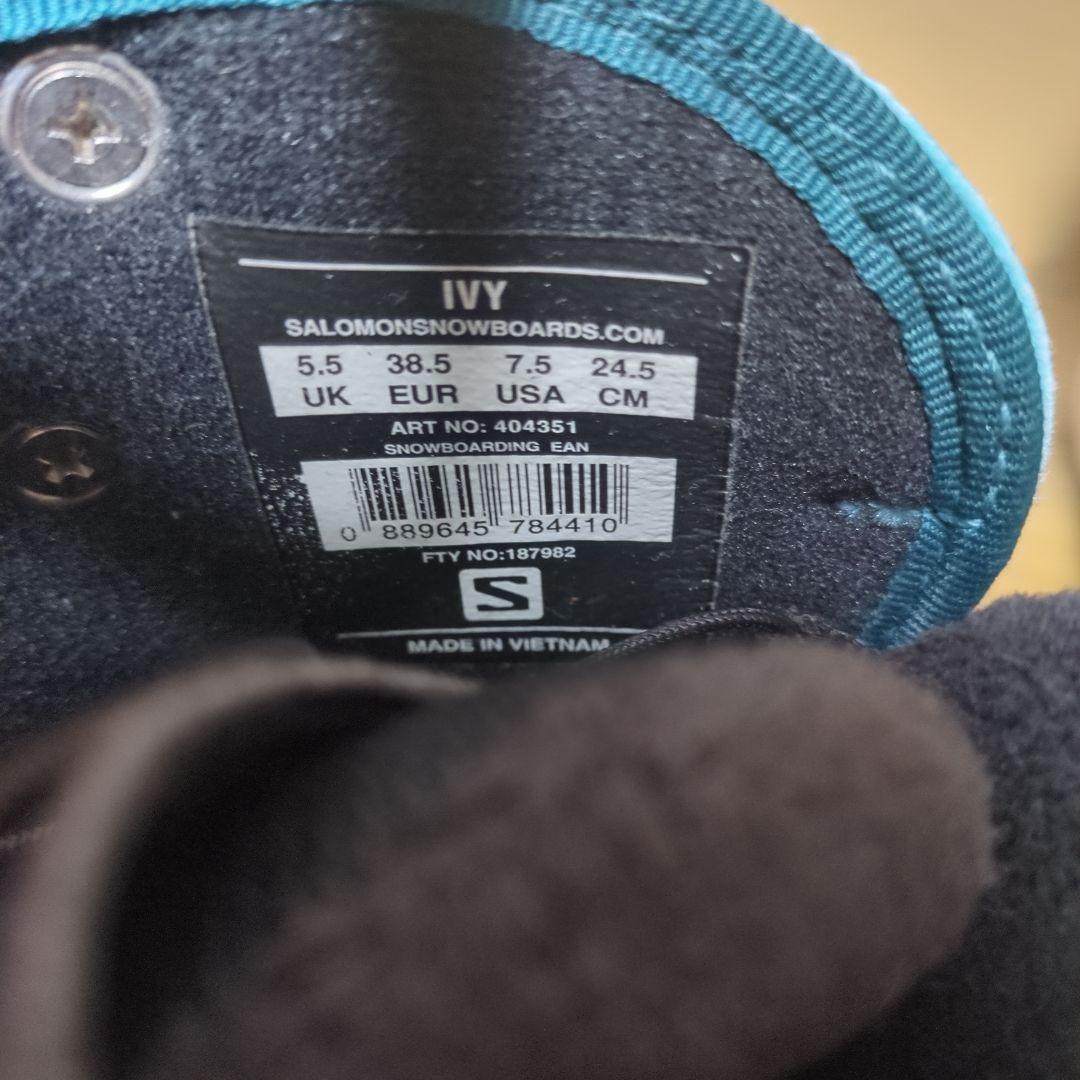 スノーボード SLOMON IVY BOA 24.5cm
