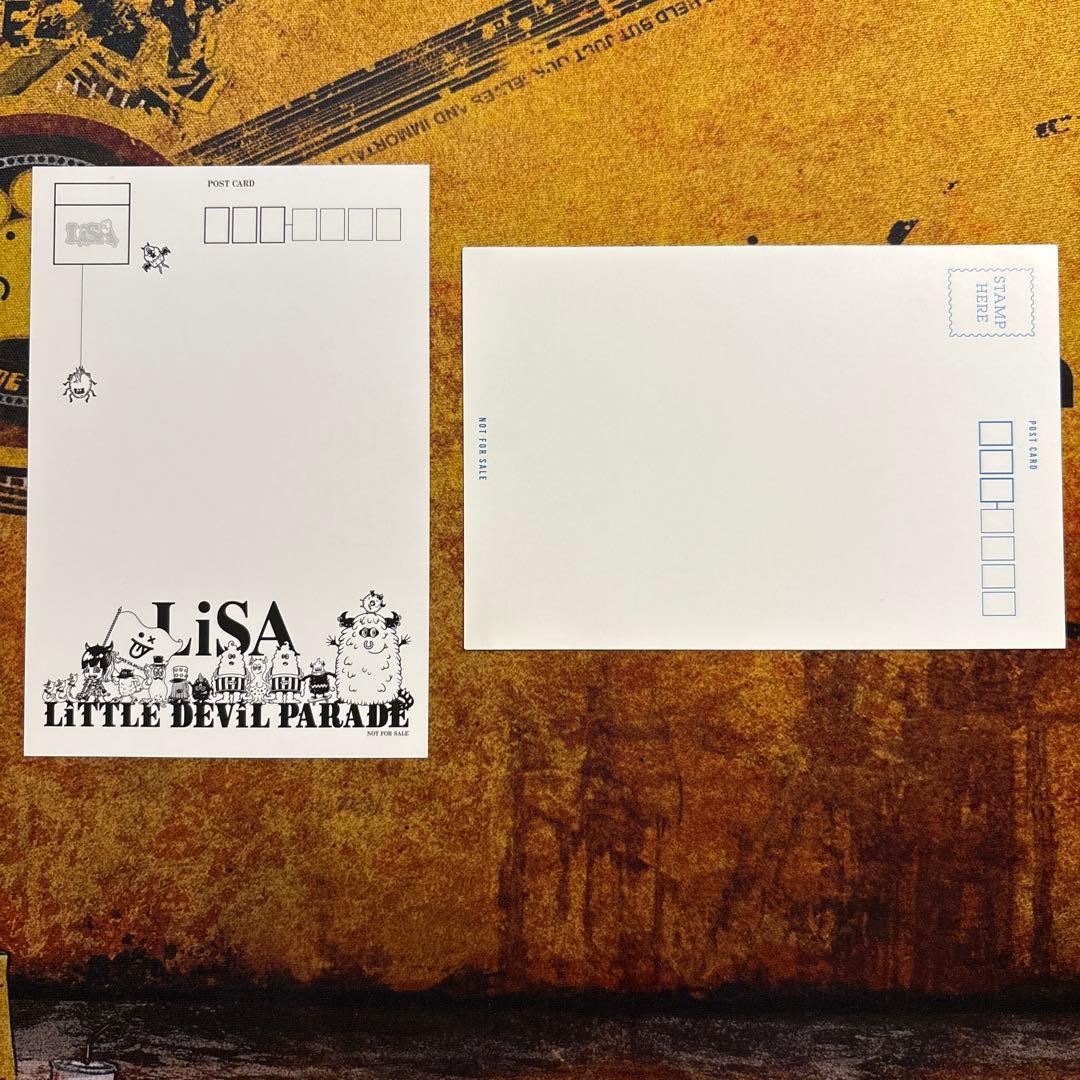 LiSA 直筆サイン入り ポストカード