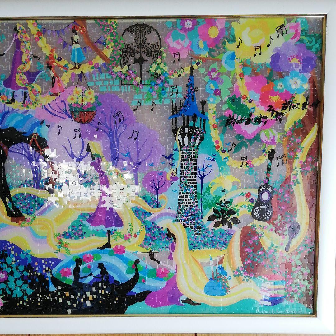 バズル　額入り　ディズニー　kayo horaguchi　ホラグチカヨ
