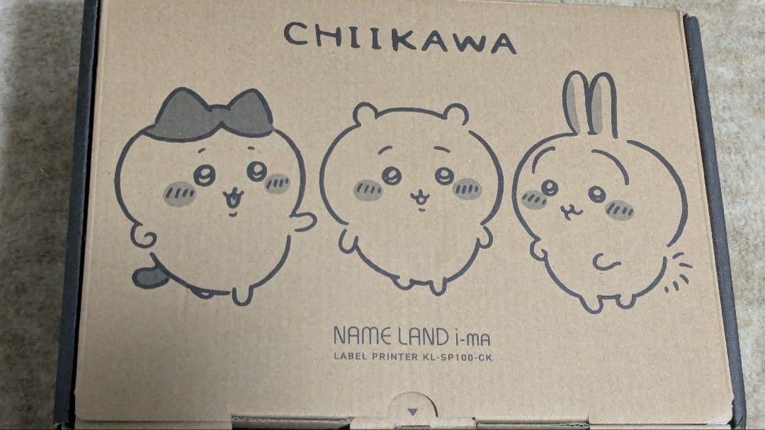 カシオ ラベルライター ネームランドi-ma ちいかわ KL-SP100-CK 人気キャラクター「ちいかわ」のラベルが作れるラベルライター | CASIO