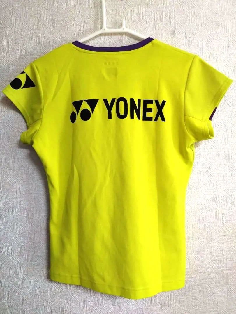 YONEXヨネックス 非売品希少 イエロー系レディースゲームウェア O